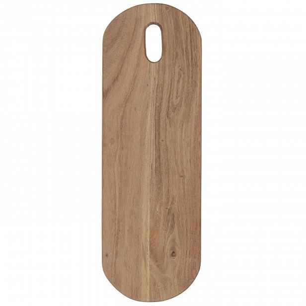 IB Laursen Dřevěné oválné prkénko HOLE ACACIA WOOD