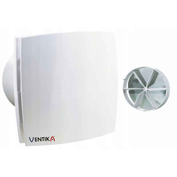 Koupelnový ventilátor Ventika 125 mm s časovým spínačem 167 m3 h Ventil