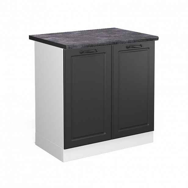 Vicco SKŘÍŇKA POD DŘEZ R-Line Antracitový venkovský dům 80 cm , PD Antracit