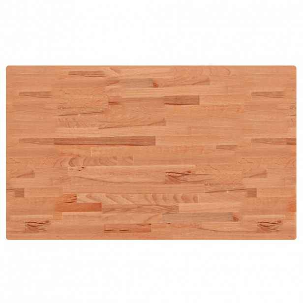 vidaXL Koupelnová deska 100 x 60 x 1,5 cm masivní bukové dřevo