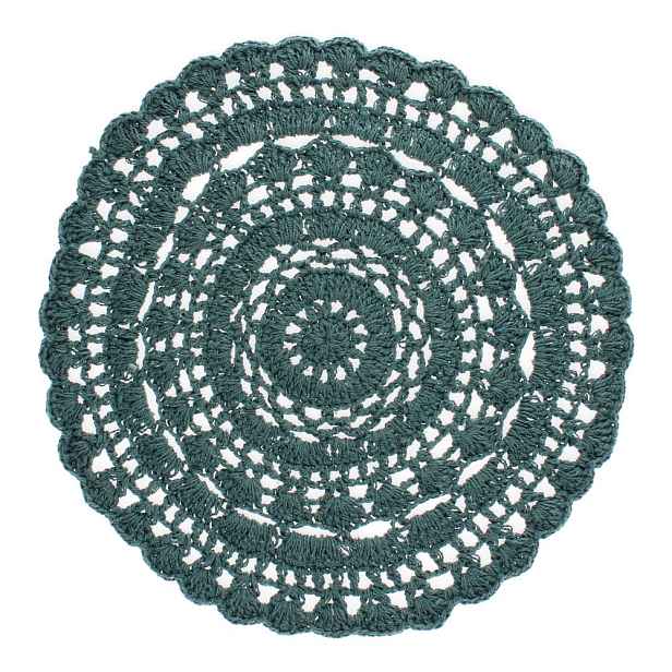 Prostírání s příměsí bavlny ø 35 cm Crochet – Rex London