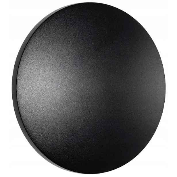 Nowodvorski Fasádní Nástěnné Svítidlo Černé 11562 Aria Led S Kruhem 3000K 13,5 CM