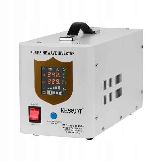 Záložní zdroj Ups Kemot PROsinus 1500 24V/230V 1500VA/1050W