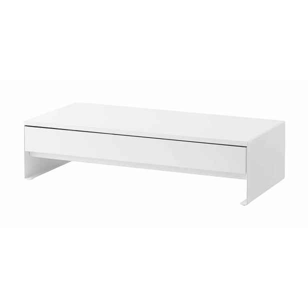Bílý kovový stojan na monitor Tower – YAMAZAKI
