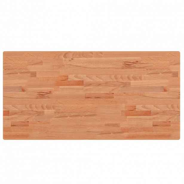 vidaXL Koupelnová deska 100 x 50 x 2,5 cm masivní bukové dřevo