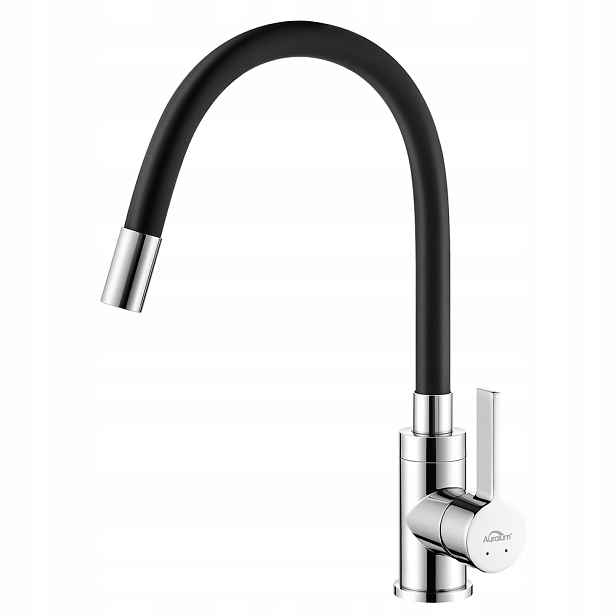 Auralum Pružná kuchyňská baterie, chromovaná, mosazná T196