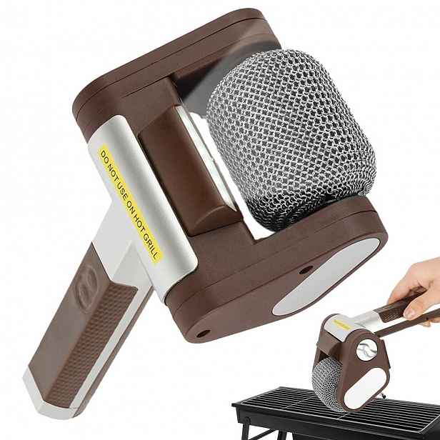 Elektrický čistič grilu Prostředek na čištění grilování