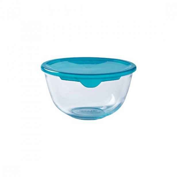 Miska s víkem, vyrobená z žáruvzdorného skla, 17 cm / 1,1 l – PYREX