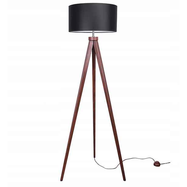 Moderní Stojanová Dřevěná Led Lampa
