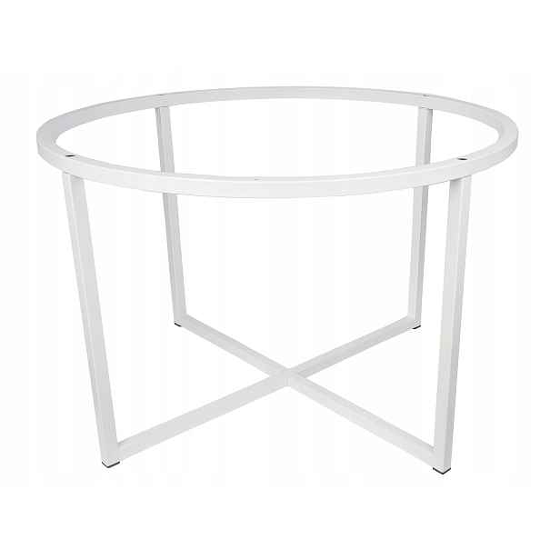 Rám na konferenční stolek kulatý kovový loft, průměr 70 cm, výška 60 cm