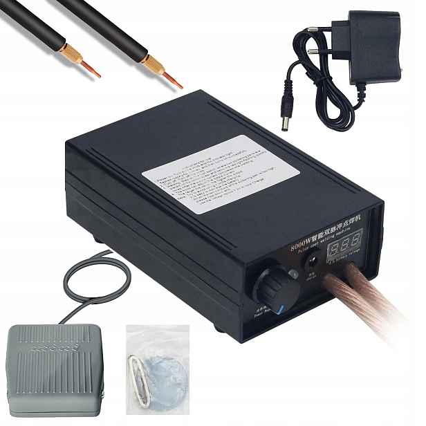 Ruční Bodová Svařovačka Mini Set 8000W s pedálem