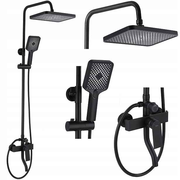 Sprchový Set Rea Hass Black