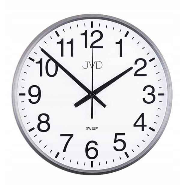 Čitelné Tiché Nástěnné Hodiny Jvd HP684.2 30,5 cm