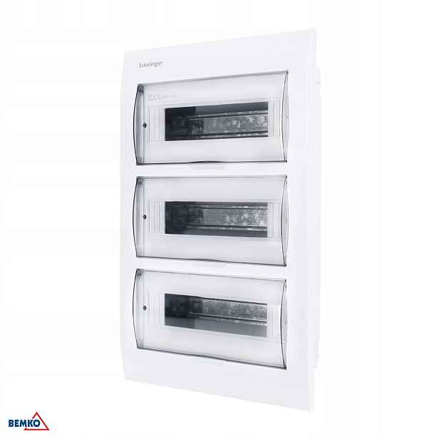 Podomítkový rozvaděč IP40 Zaciski 36N+36PE 3x12P