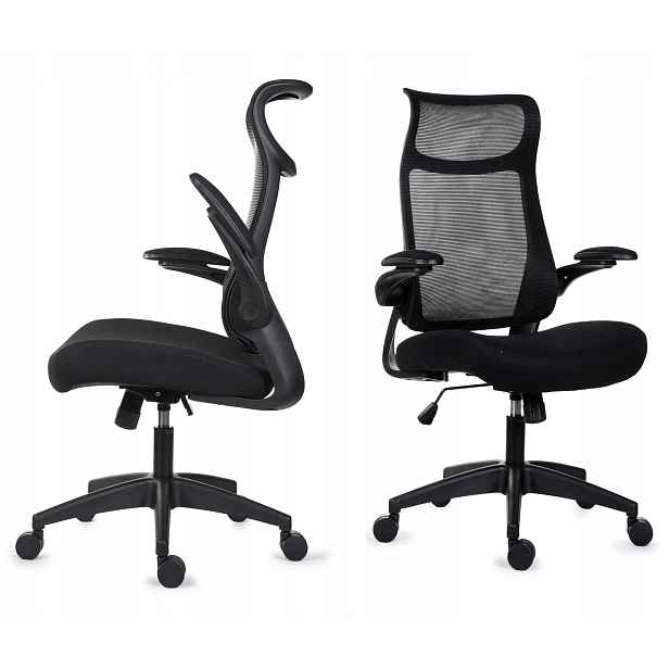 Ergonomická kancelářská židle Giosedio FHX004, nastavitelné područky, Bozp