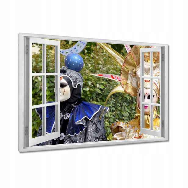 Obrazy 120x80 Tanec v Benátkách