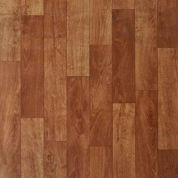 PVC podlaha - lino AladinTex Start 0302 dub hnědý, na míru, šíře 2m, hnědá, bez podkladu, chodba / předsíň, Multi-decor