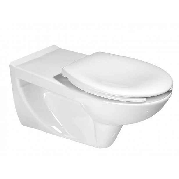 Sapho Uran Project - WC sedátko pro handicapované, duroplast, bílá 1010