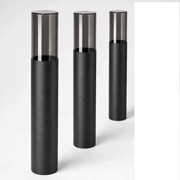 Venkovní stojací lampa SSC-LUXon Varda 50 cm E27 IP44 černá 3 ks