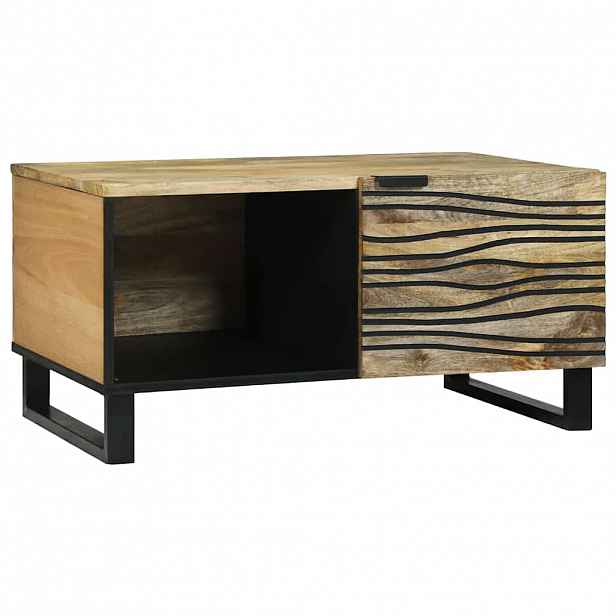 vidaXL Konferenční stolek Přírodní 80 x 50 x 40 cm Kompozitní dřevo