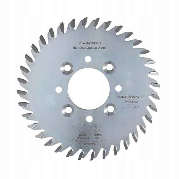 Ita Tools řezací drážkovací míč 120x35x36Z Felder Biesse