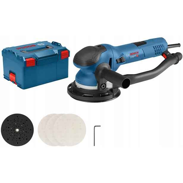 Bosch Get 75-150 excentrická bruska 750W talíř 150 mm L-boxx