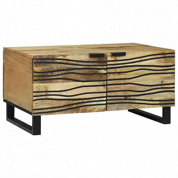 vidaXL Konferenční stolek Přírodní 80 x 50 x 40 cm Kompozitní dřevo