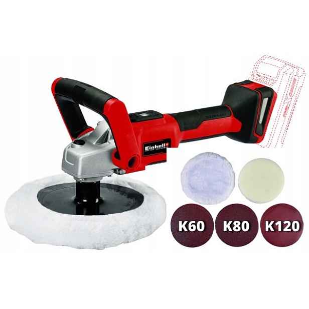 Einhell Ce-cp 18/180 Li E-Solo Aku Úhlová Leštička