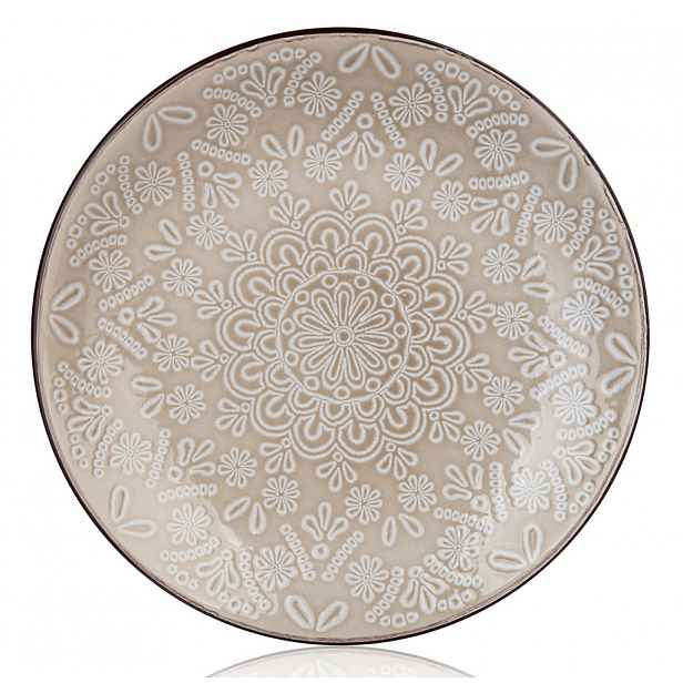 Dezertní talíř Shape 21,3 cm, krajkový vzor