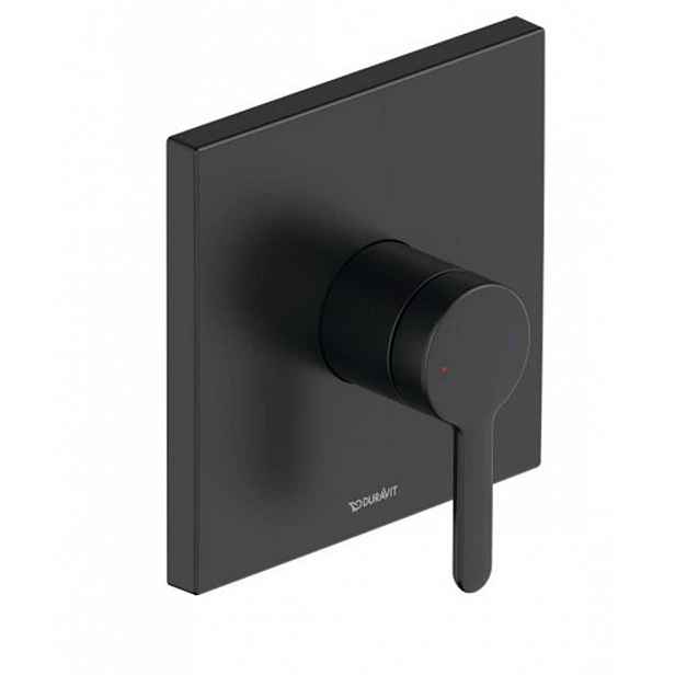Duravit C.1 - Sprchová baterie pod omítku, matná černá C14210009046
