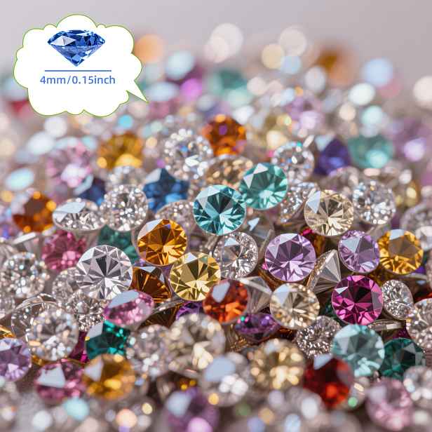 TEMU 1045 ks akrylových diamantů – Ideální pro svatby, večírky a další příležitosti, křišťálové korálky do váz, výplň do vázy, malé perly na řemesla,