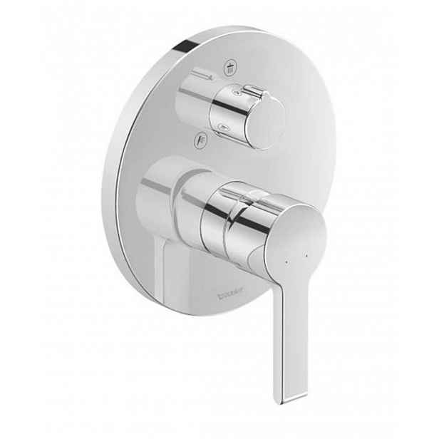 Duravit B.2 - Sprchová baterie pod omítku, pro 2 spotřebiče, chrom B24210012010