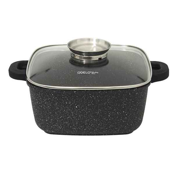 Hrnec čtvercový zapékací mísa Serey 24 cm 4,5 l Greblon nepřilnavá indukce