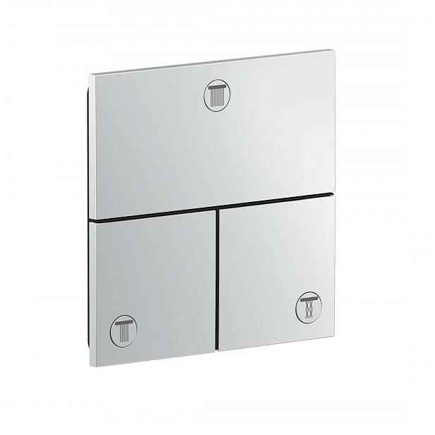 Axor ShowerSelect ID - Ventil pod omítku pro 3 spotřebiče, chrom 36780000