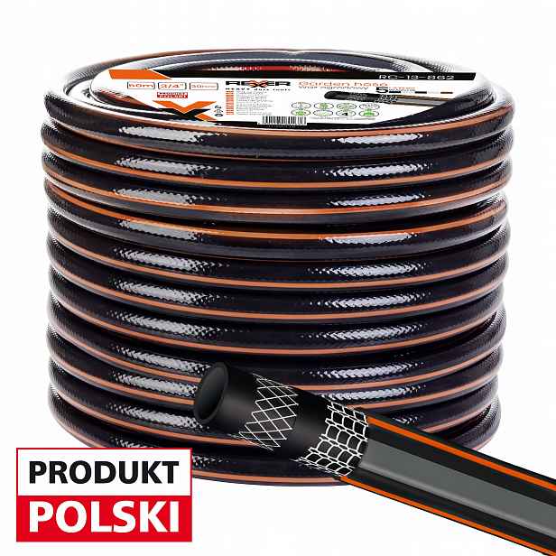 Hadice 3/4" 50 m 5 Vrstev Vyztužená Polský