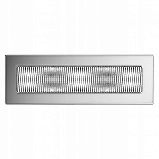 Ventilační krbová mřížka 11x32 niklovaná