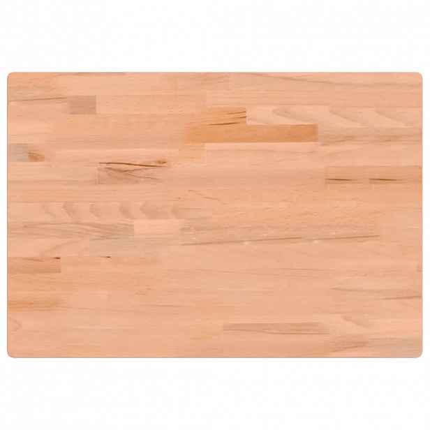 vidaXL Deska psacího stolu 80 x 55 x 2,5 cm masivní bukové dřevo