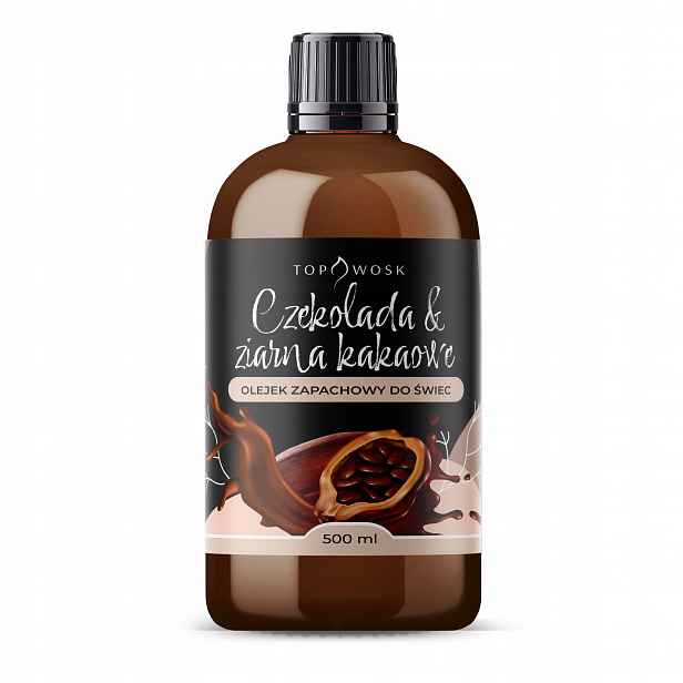Vonný olej na svíčky Čokoláda a kakaové boby 500 ml