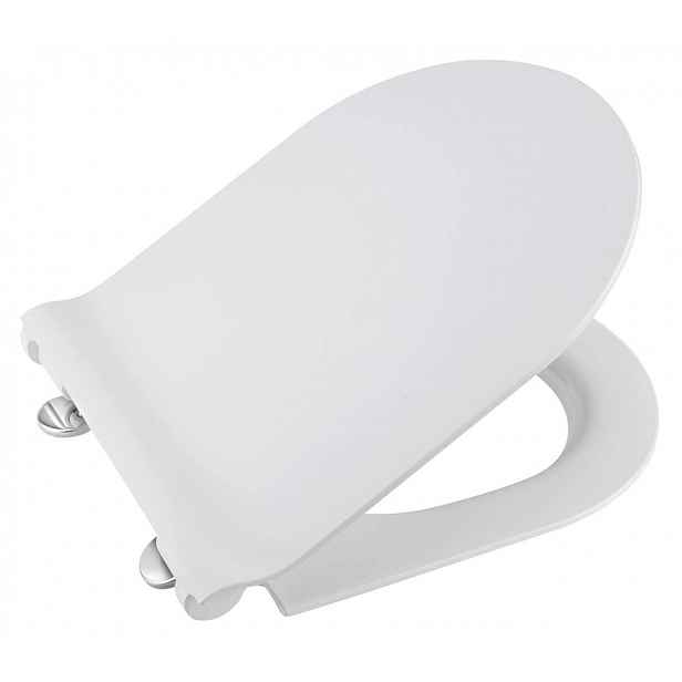 Sapho GSI Norm/Pura - WC sedátko Slim, Soft Close, duroplast, bílá/chorm MS86CSN11