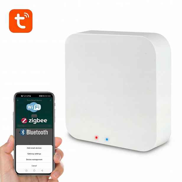 Univerzální velký dosah WiFi Bluetooth Hubová brána Zigbee 3 Smart Life Tuya
