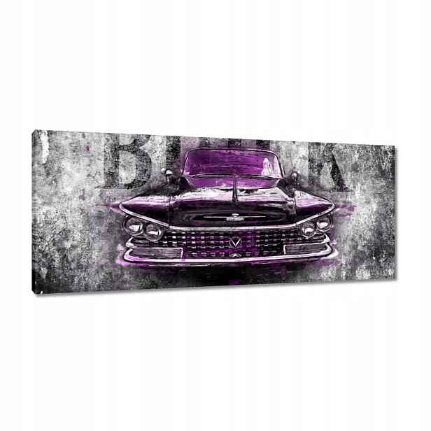 Obrazy 100x40 Fialový Buick