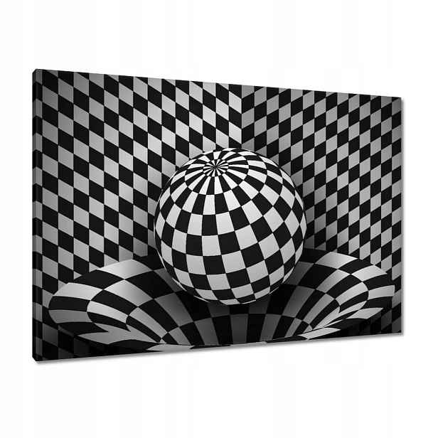 Obrazy 100x70 Abstrackja černobílá