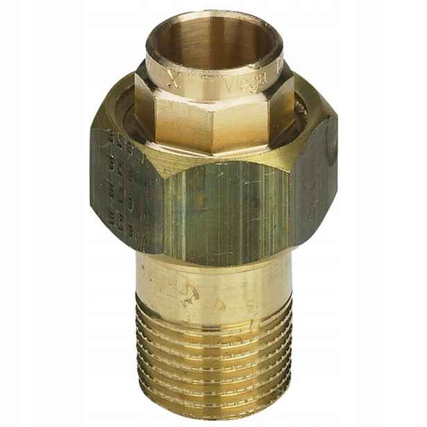 Přímé Šroubení Vnější Závit -lw Pro Pájení Mědi Cu 3/4" X 15 Viega