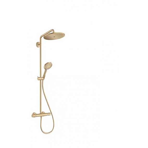 Sprchový systém Hansgrohe Croma-Select včetně baterie kartáčovaný bronz 26891140