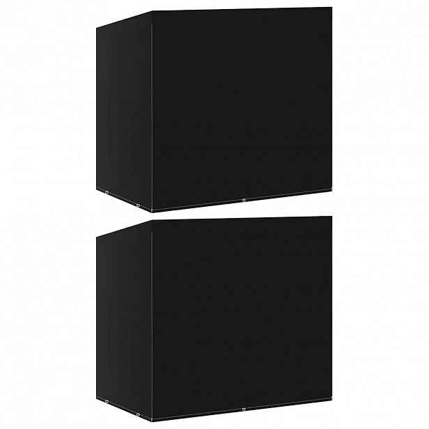 vidaXL Plachty na zahradní houpačku 2 ks 6 oček 185 x 117 x 170 cm