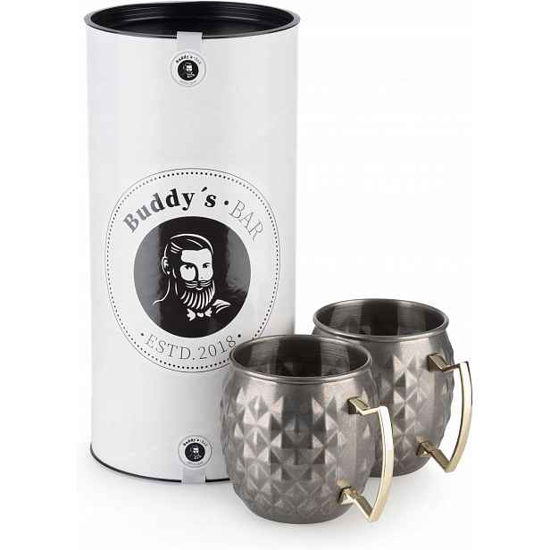 Kufle Moscow Mule 500ML Nerezová Ocel Ananas Sada 2 Ks Dárek