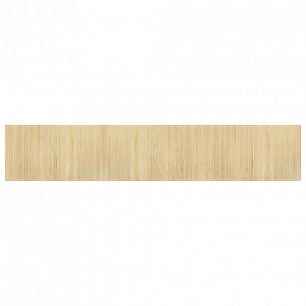 vidaXL Koberec obdélníkový světle přírodní 60 x 300 cm bambus