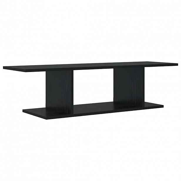 vidaXL Sestava TV skříněk 103 x 30 x 26,5 cm Černá Kompozitní dřevo