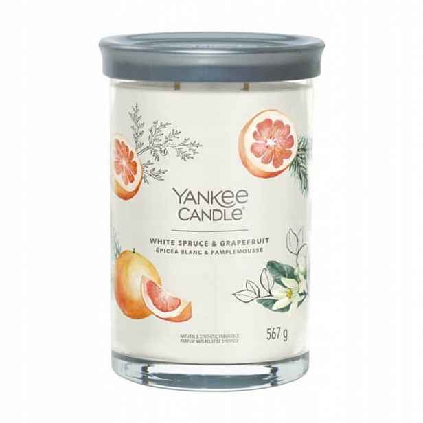 Yankee Candle White Spruce & Grapefruit Tumbler se 2 knoty