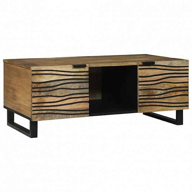 vidaXL Konferenční stolek Přírodní 100 x 54 x 40 cm Kompozitní dřevo
